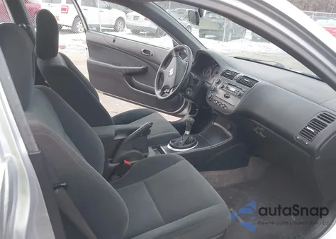 2005 Honda Civic Lx from USA, damaged, VIN 1HGEM21575L044052